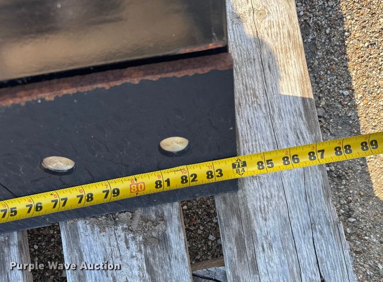 image for item EU6079 Kubota DZ3084 skid steer dozer blade