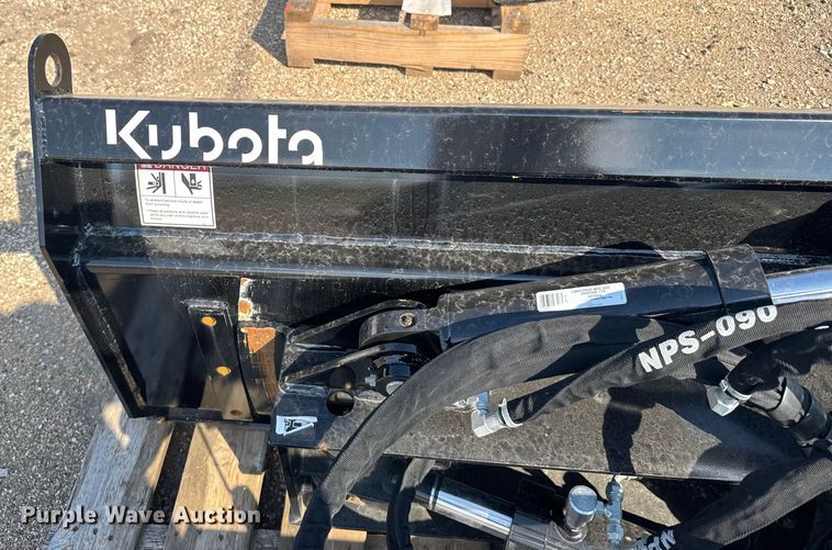 image for item EU6079 Kubota DZ3084 skid steer dozer blade