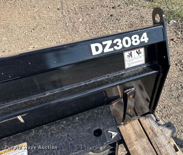 image for item EU6079 Kubota DZ3084 skid steer dozer blade
