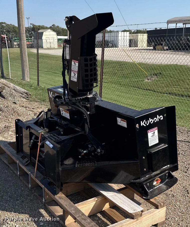image for item EU6080 Kubota SBL2574 skid steer snowblower
