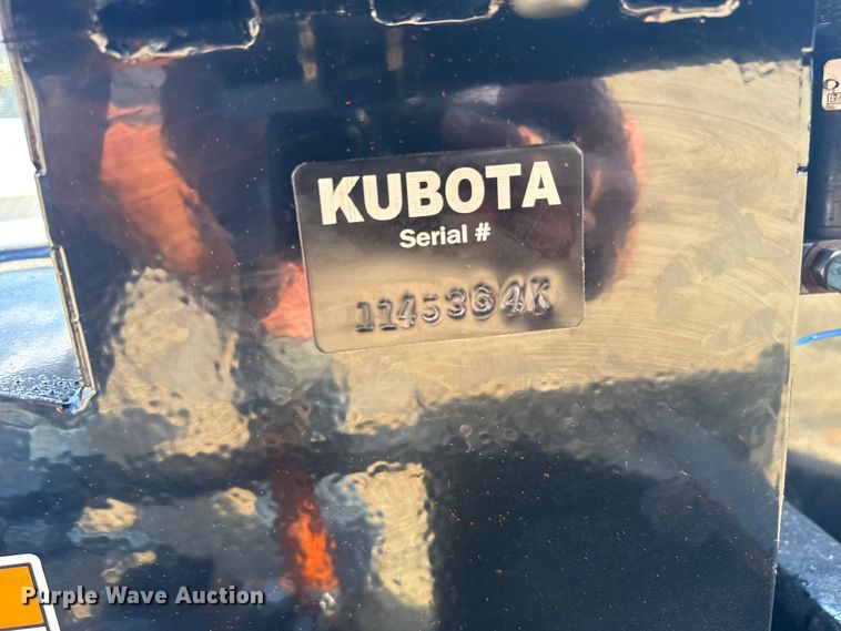 image for item EU6080 Kubota SBL2574 skid steer snowblower