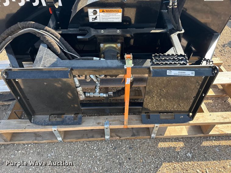 image for item EU6080 Kubota SBL2574 skid steer snowblower