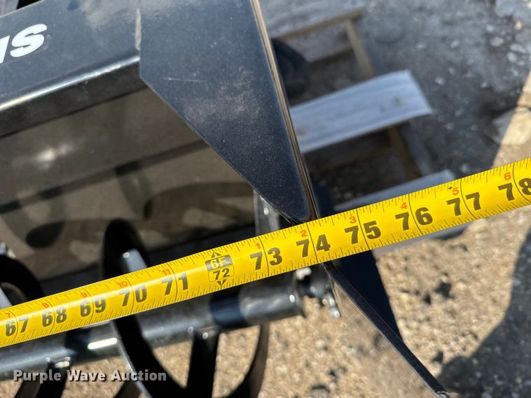 image for item EU6080 Kubota SBL2574 skid steer snowblower