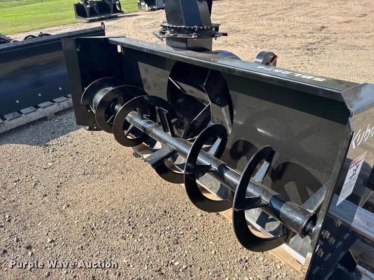 image for item EU6080 Kubota SBL2574 skid steer snowblower