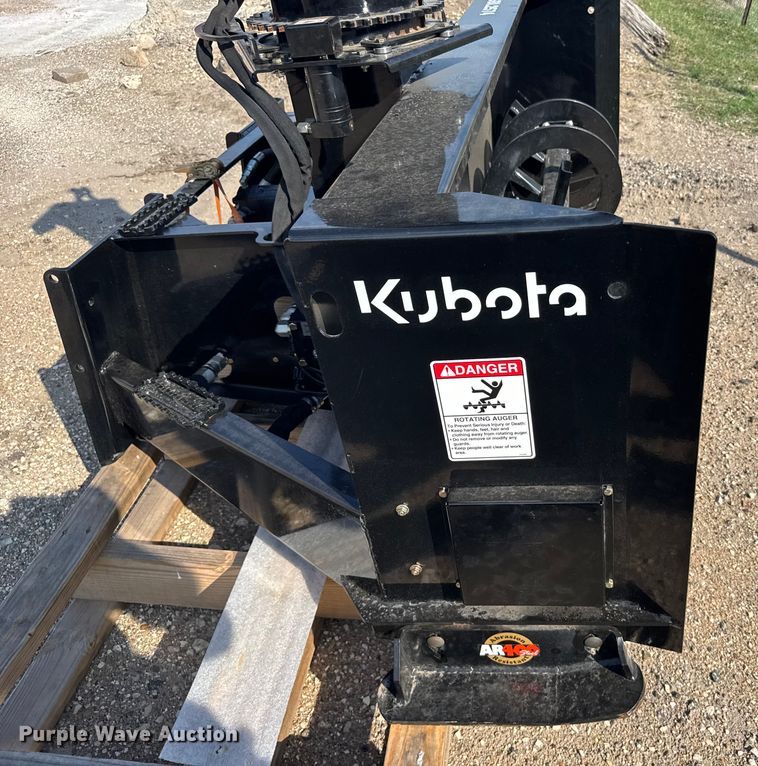 image for item EU6080 Kubota SBL2574 skid steer snowblower