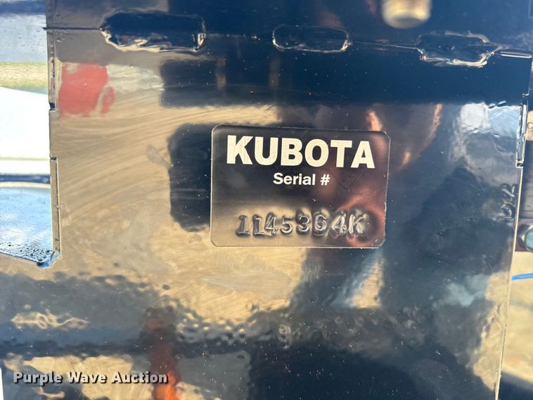 image for item EU6080 Kubota SBL2574 skid steer snowblower