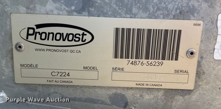 image for item EU6082 Pronovost C7224 snowblower