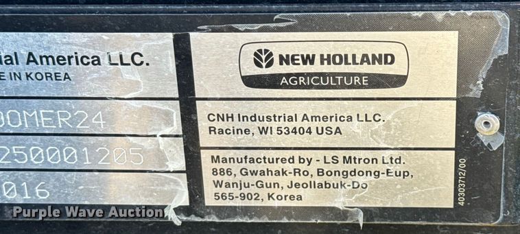 image for item EV1956 2016 New Holland Boomer 24 MFWD tractor