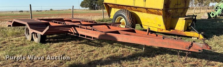image for item IE9213 Donahue Manufacturing 800 windrower trailer