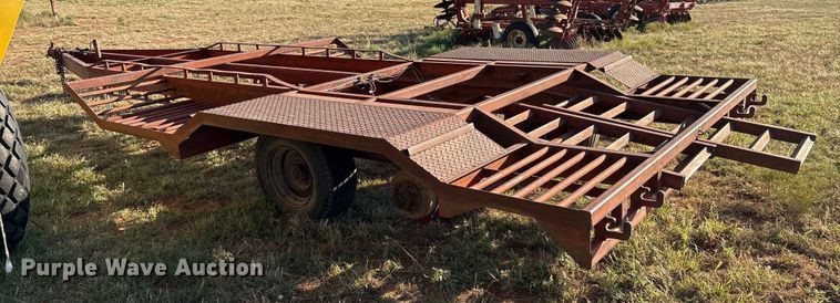 image for item IE9213 Donahue Manufacturing 800 windrower trailer