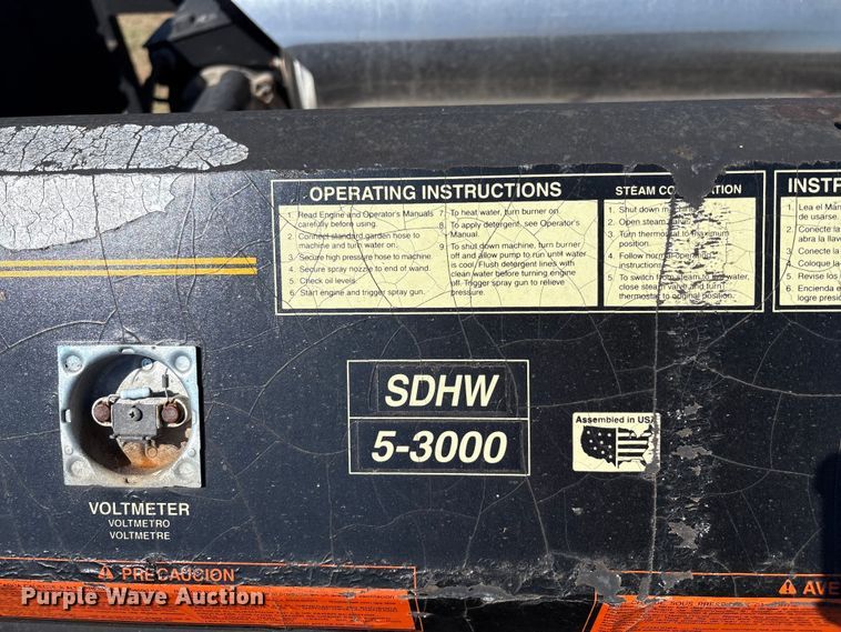 image for item IE9223 (2) Land SDHW5-30824E hot pressure washers