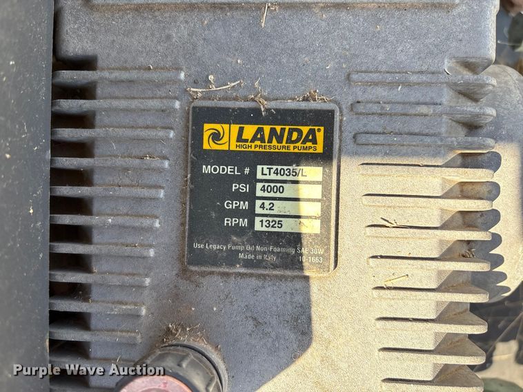 image for item IE9223 (2) Land SDHW5-30824E hot pressure washers