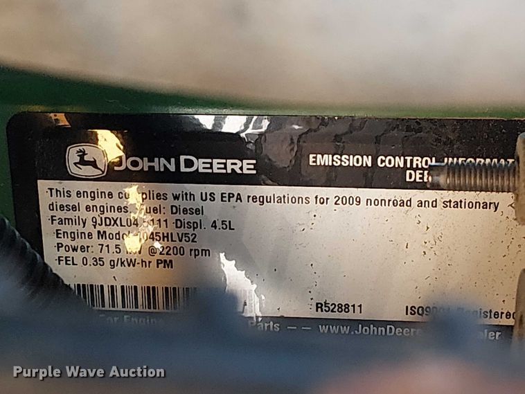 image for item NU9729 John Deere 5095M MFWD tractor