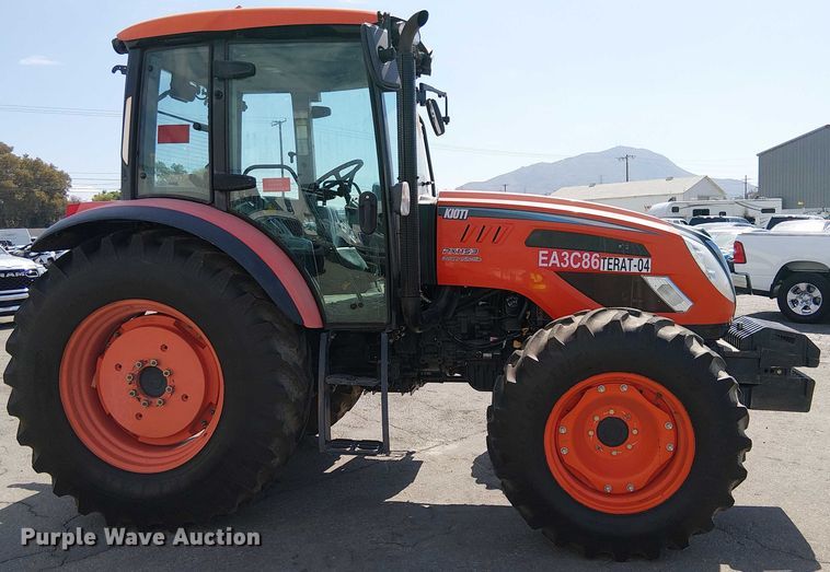 image for item YA0831 2017 Kioti PX1153 MFWD tractor