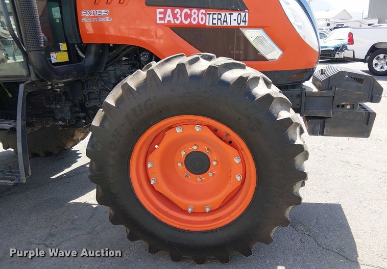 image for item YA0831 2017 Kioti PX1153 MFWD tractor