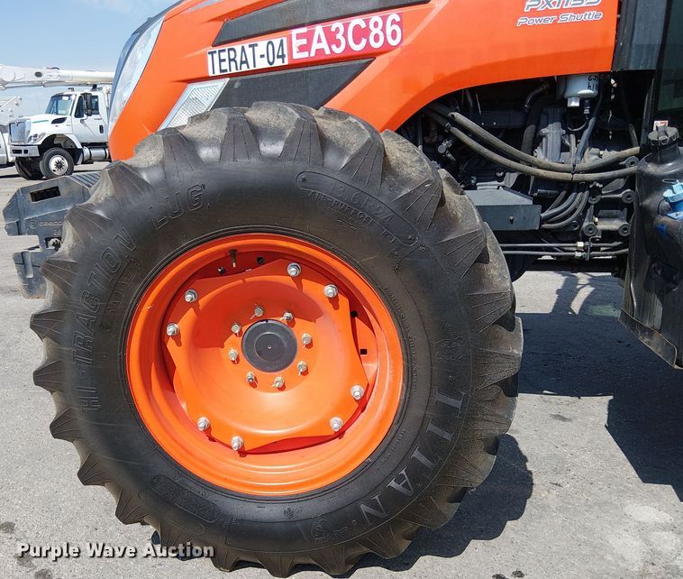 image for item YA0831 2017 Kioti PX1153 MFWD tractor