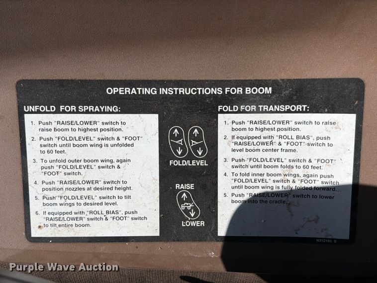 image for item YA1145 2010 John Deere 4730 sprayer