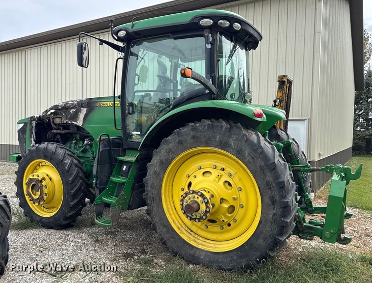 image for item YA1149 2015 John Deere 8370R MFWD tractor