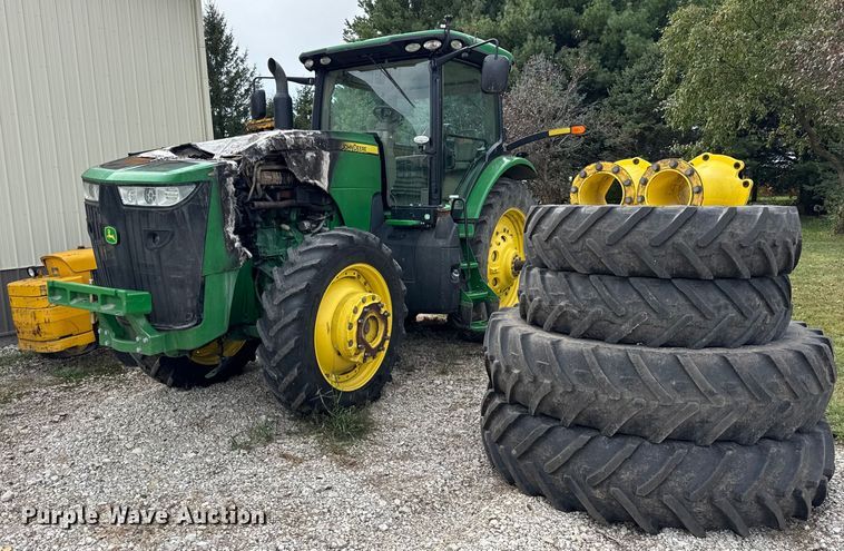 image for item YA1149 2015 John Deere 8370R MFWD tractor