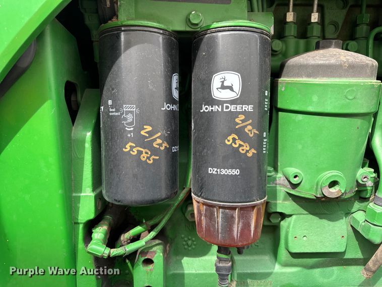 image for item YA1149 2015 John Deere 8370R MFWD tractor