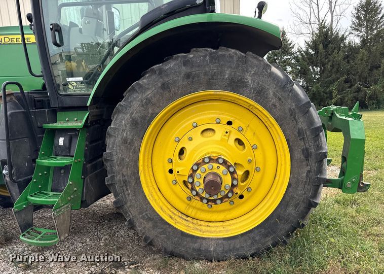 image for item YA1149 2015 John Deere 8370R MFWD tractor