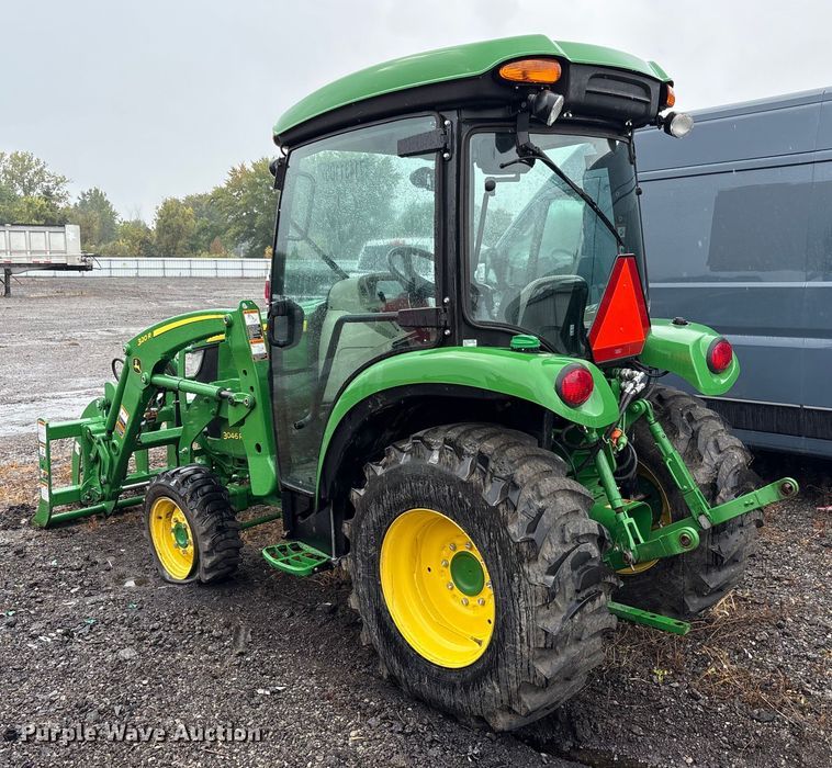 image for item YA1155 2017 John Deere 3046R MFWD tractor