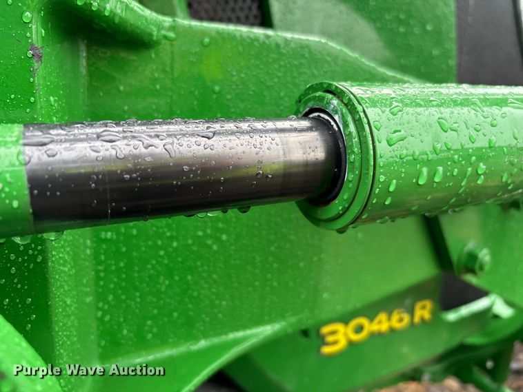 image for item YA1155 2017 John Deere 3046R MFWD tractor