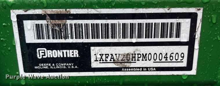 image for item YA1155 2017 John Deere 3046R MFWD tractor