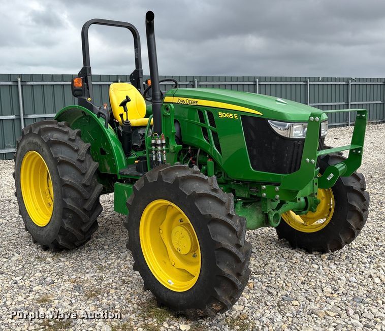 image for item YA1160 2022 John Deere 5065E MFWD tractor