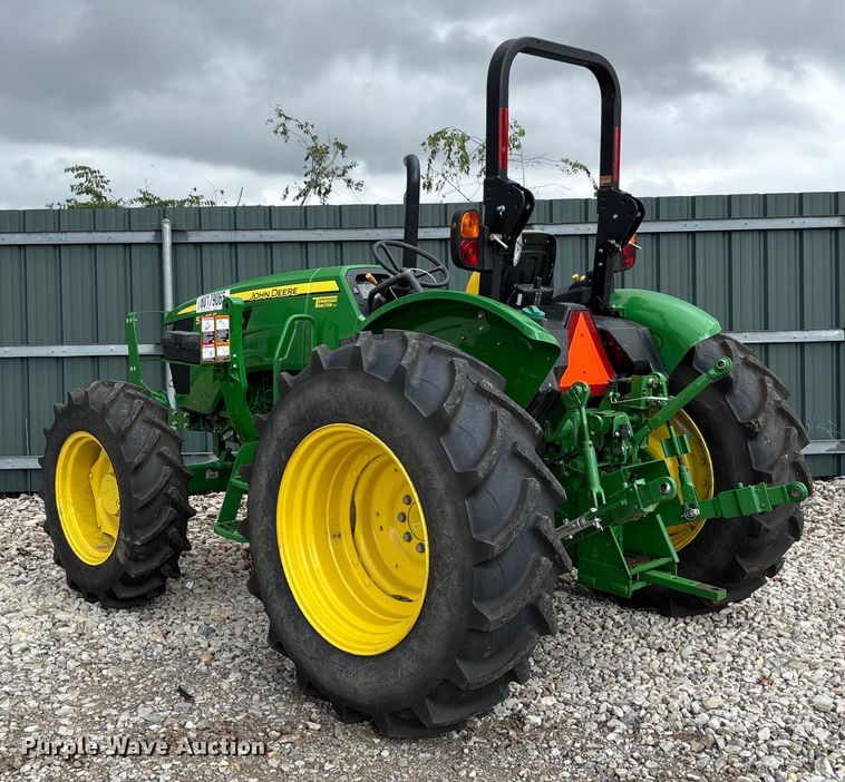 image for item YA1160 2022 John Deere 5065E MFWD tractor