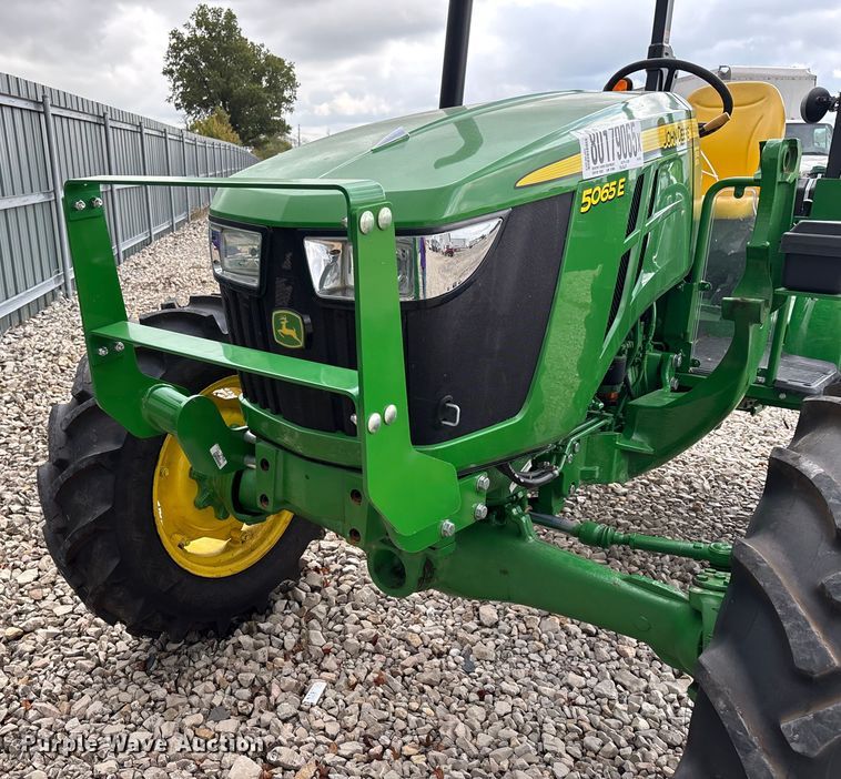 image for item YA1160 2022 John Deere 5065E MFWD tractor