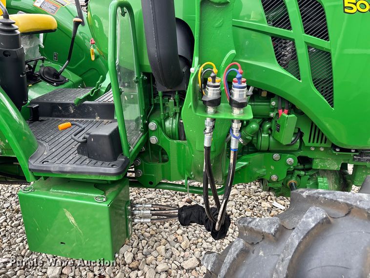 image for item YA1160 2022 John Deere 5065E MFWD tractor