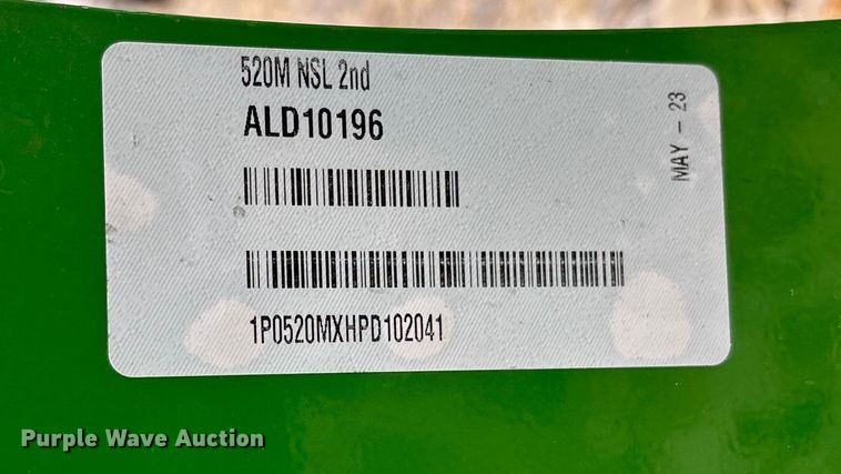 image for item YA1160 2022 John Deere 5065E MFWD tractor