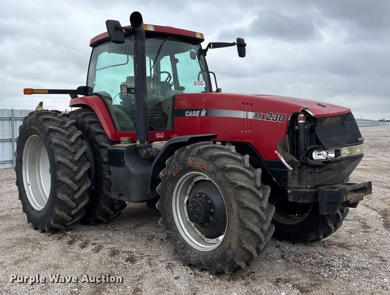 image for item YA1167 2005 Case MX230 MFWD tractor