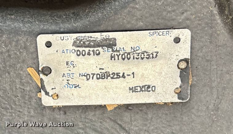 image for item YA1167 2005 Case MX230 MFWD tractor