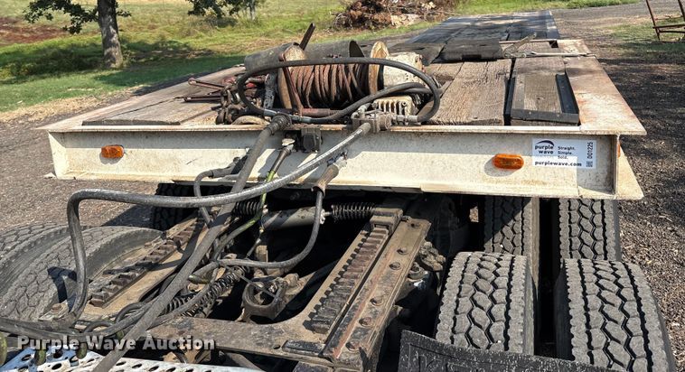 image for item DO1225 1987 Load King lowboy equipment trailer