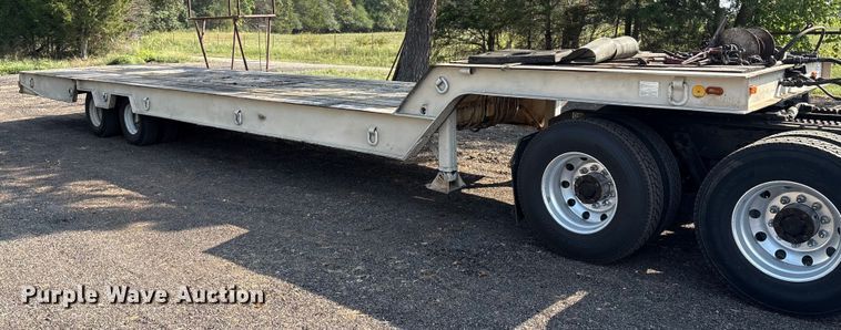 image for item DO1225 1987 Load King lowboy equipment trailer