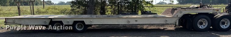 image for item DO1225 1987 Load King lowboy equipment trailer