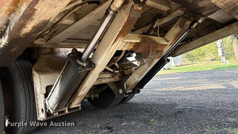 image for item DO1225 1987 Load King lowboy equipment trailer