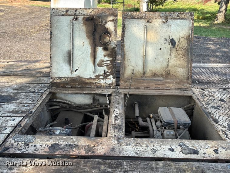 image for item DO1225 1987 Load King lowboy equipment trailer