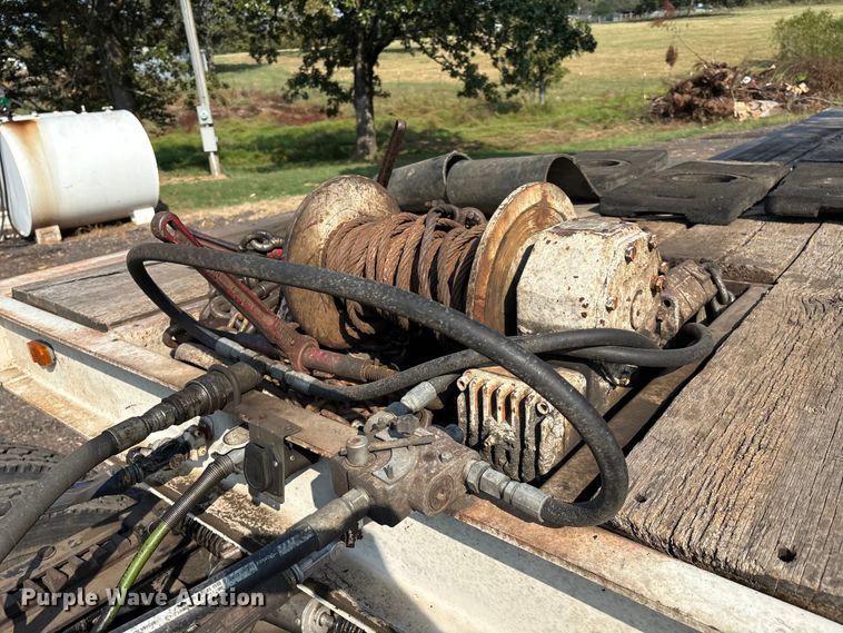 image for item DO1225 1987 Load King lowboy equipment trailer