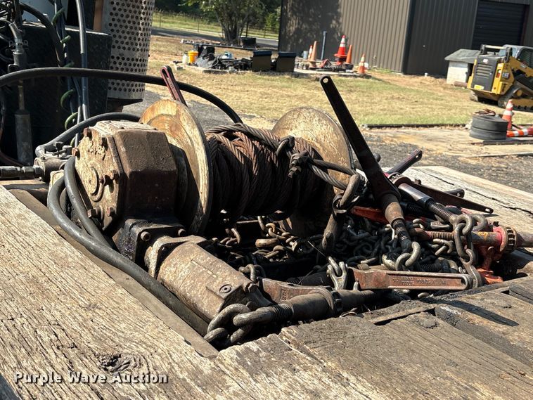 image for item DO1225 1987 Load King lowboy equipment trailer