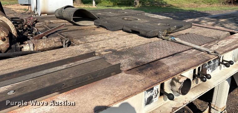 image for item DO1225 1987 Load King lowboy equipment trailer