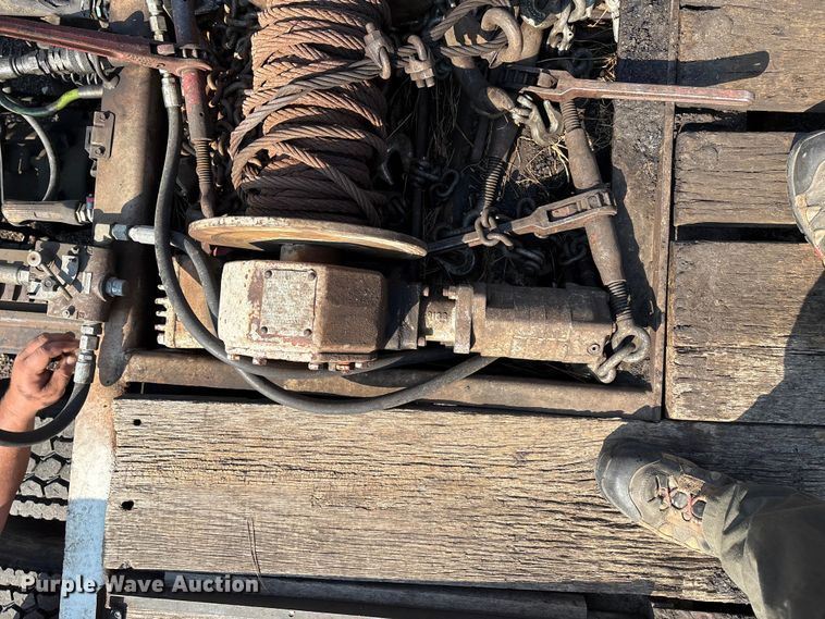 image for item DO1225 1987 Load King lowboy equipment trailer