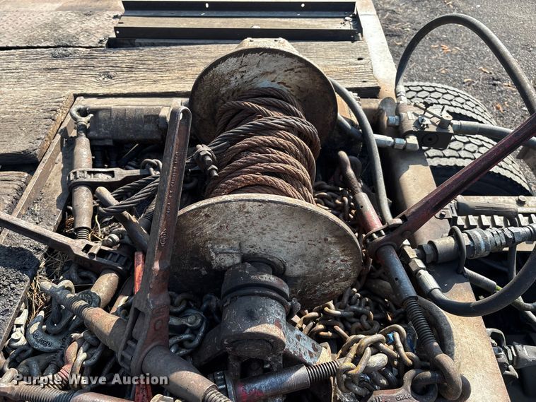 image for item DO1225 1987 Load King lowboy equipment trailer