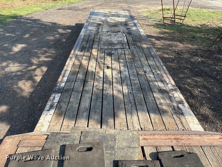 image for item DO1225 1987 Load King lowboy equipment trailer