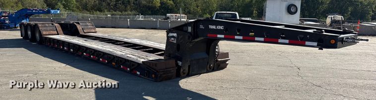 image for item DO2380 2009 Trail King TK110-533 lowboy equipment trailer