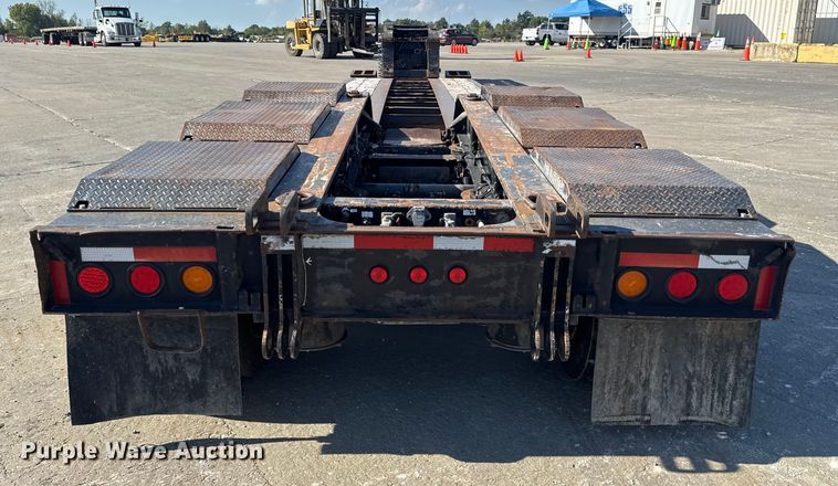 image for item DO2380 2009 Trail King TK110-533 lowboy equipment trailer