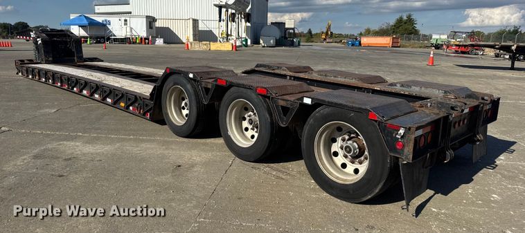 image for item DO2380 2009 Trail King TK110-533 lowboy equipment trailer
