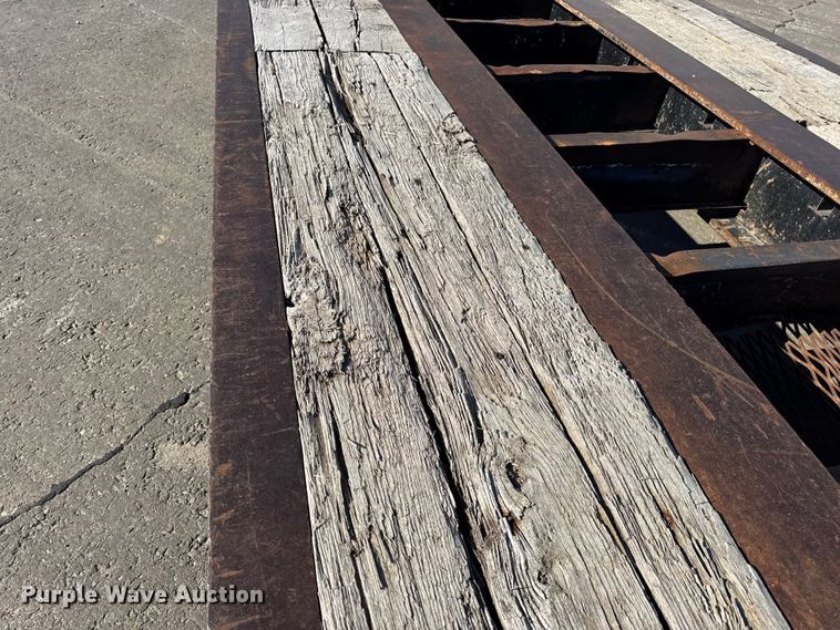 image for item DO2380 2009 Trail King TK110-533 lowboy equipment trailer